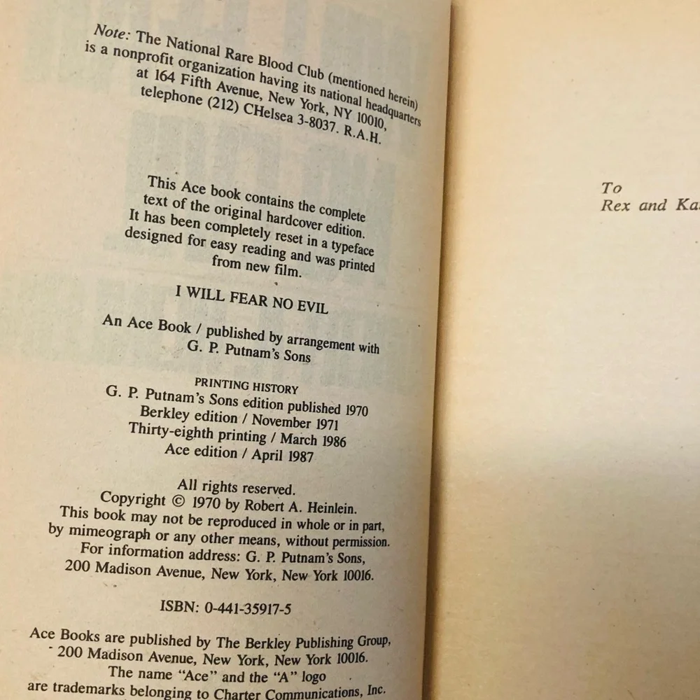 Vintage books by